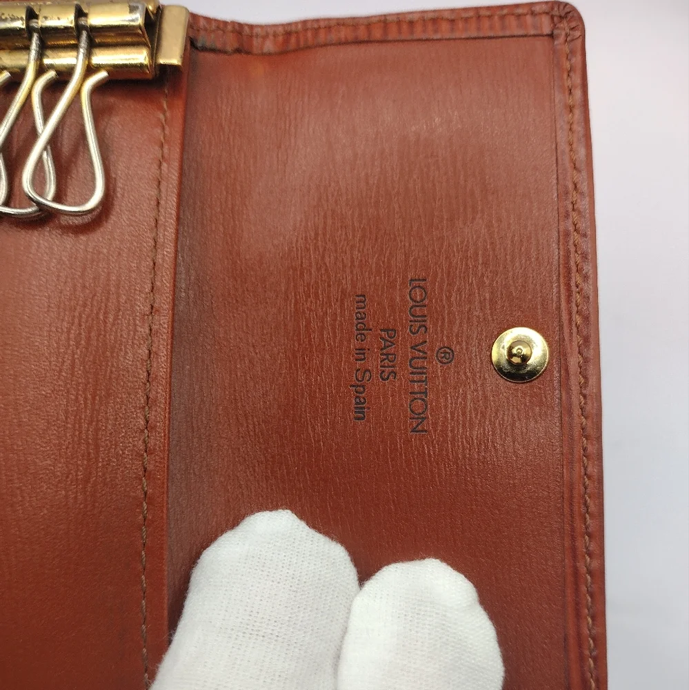 LOUIS VUITTON key case Epi Leather Authentic USED T20370